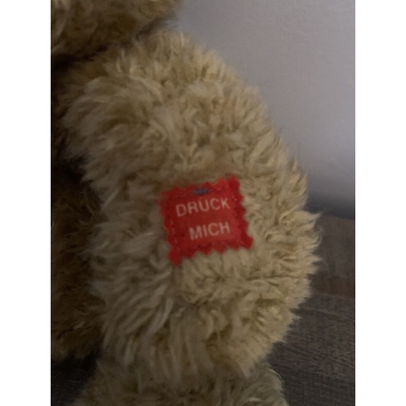 Vtg M. Klein & Co MUSICAL Teddy Bear Pluschel Happy People GmbH Breman Valentine - Picture 11 of 14
